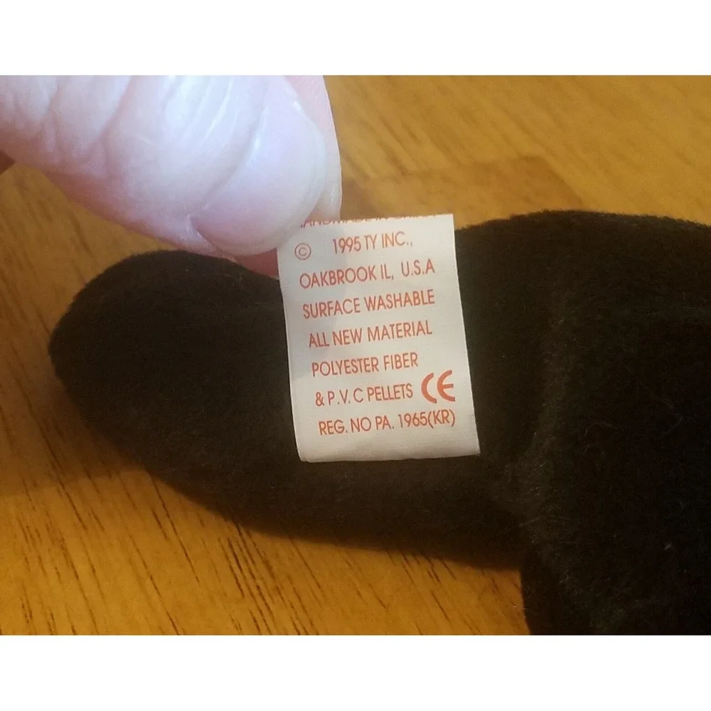 Ty Beanie Babies - Velvet the Panther style 4064 (1995)